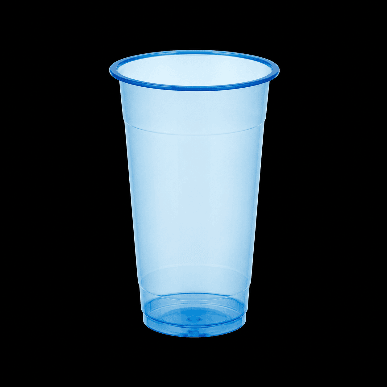 Cup 22 Oz Biru Transparan
