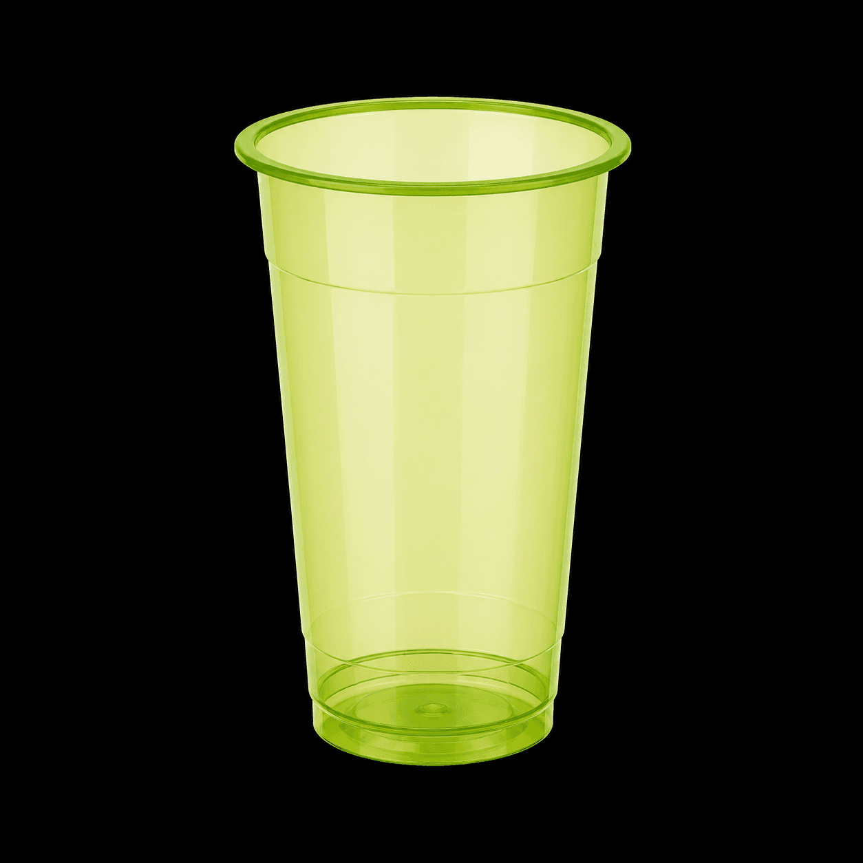 Cup 22 Oz Hijau Transparan