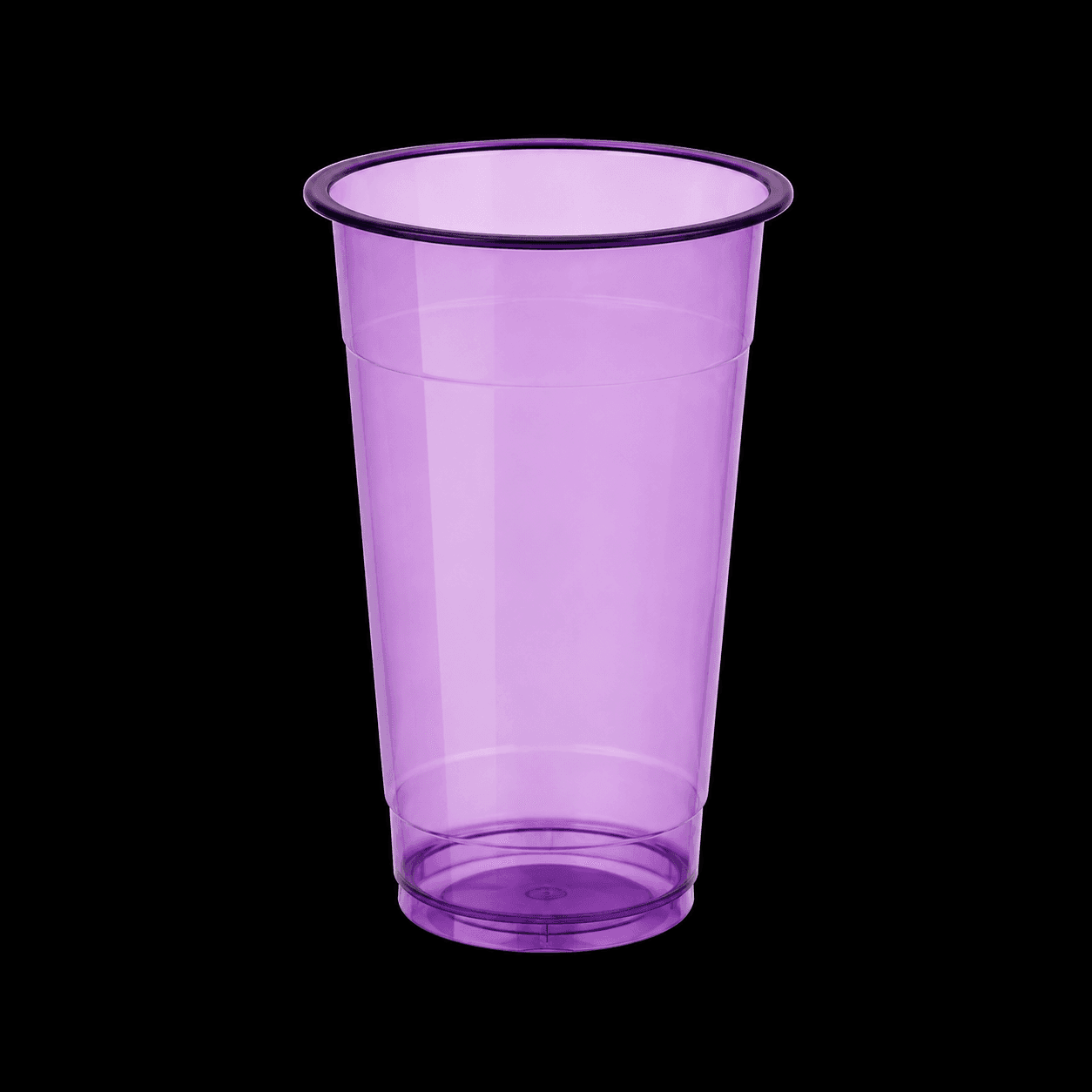 Cup 22 Oz Ungu Transparan