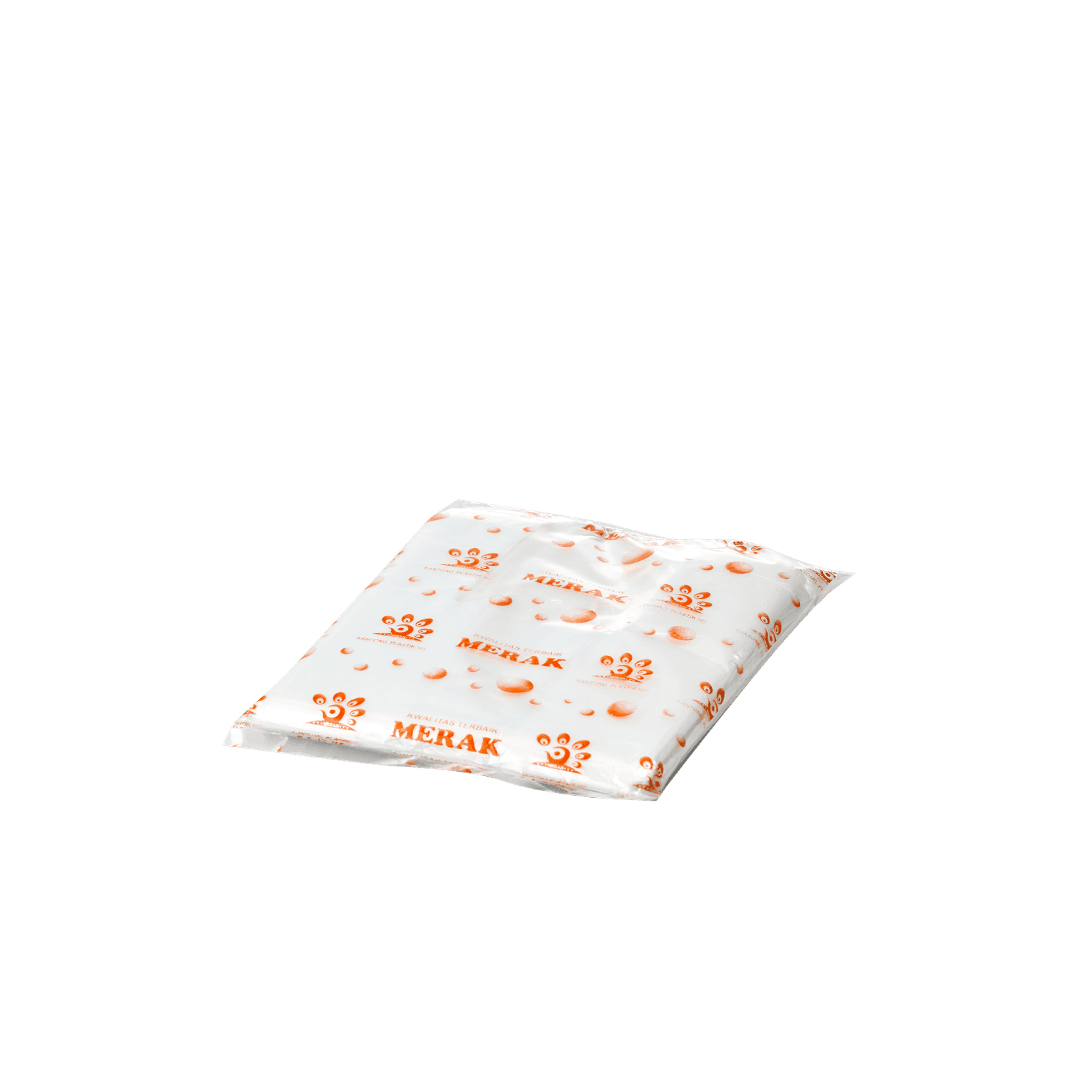 Kantong HDPE Bening Kecil - Orange
